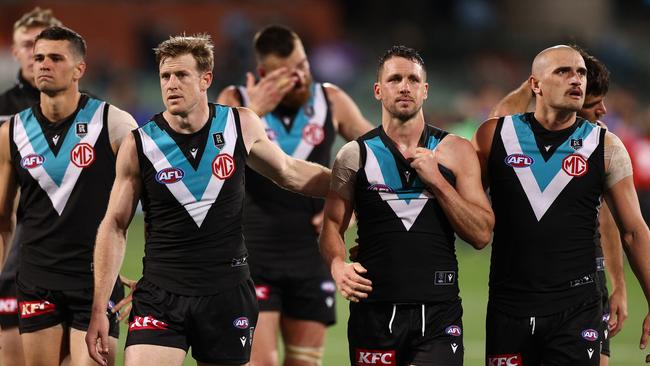 Port Adelaide will be keen to make amends after last year’s preliminary final. Picture: Getty Images)