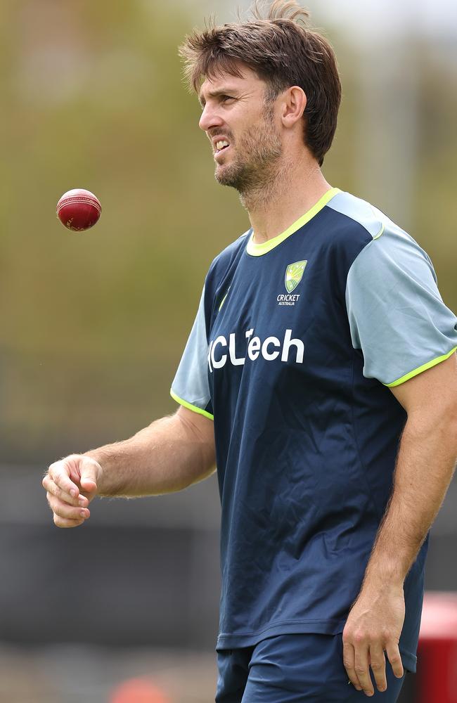 Mitchell Marsh is tipped to take up the allrounder role left vacant by an injured Cam Green. Picture: Paul Kane/Getty Images