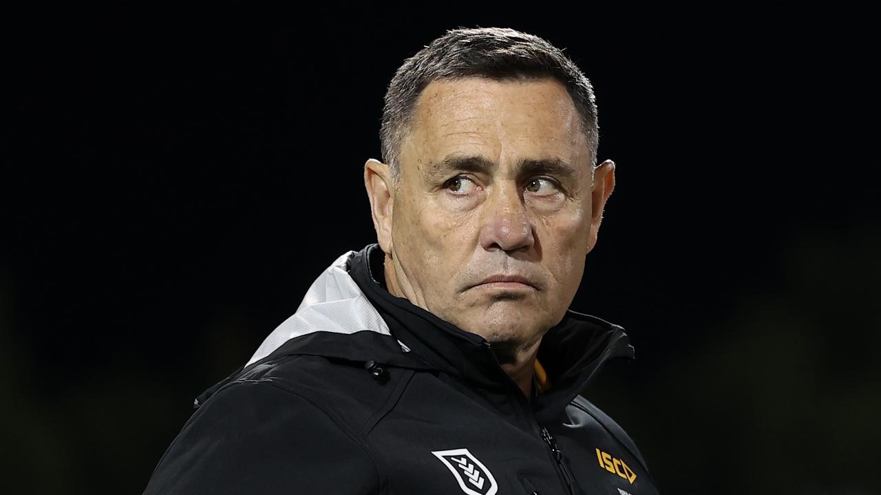 Shane Flanagan may take the reins at Manly while Seibold is in the UK. Picture: Mark Kolbe/Getty Images