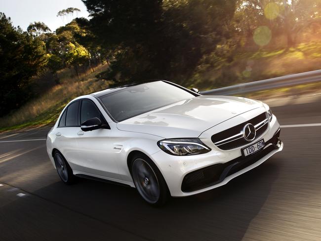 The Mercedes-Benz C63 S AMG sedan is $172,000 on the road.