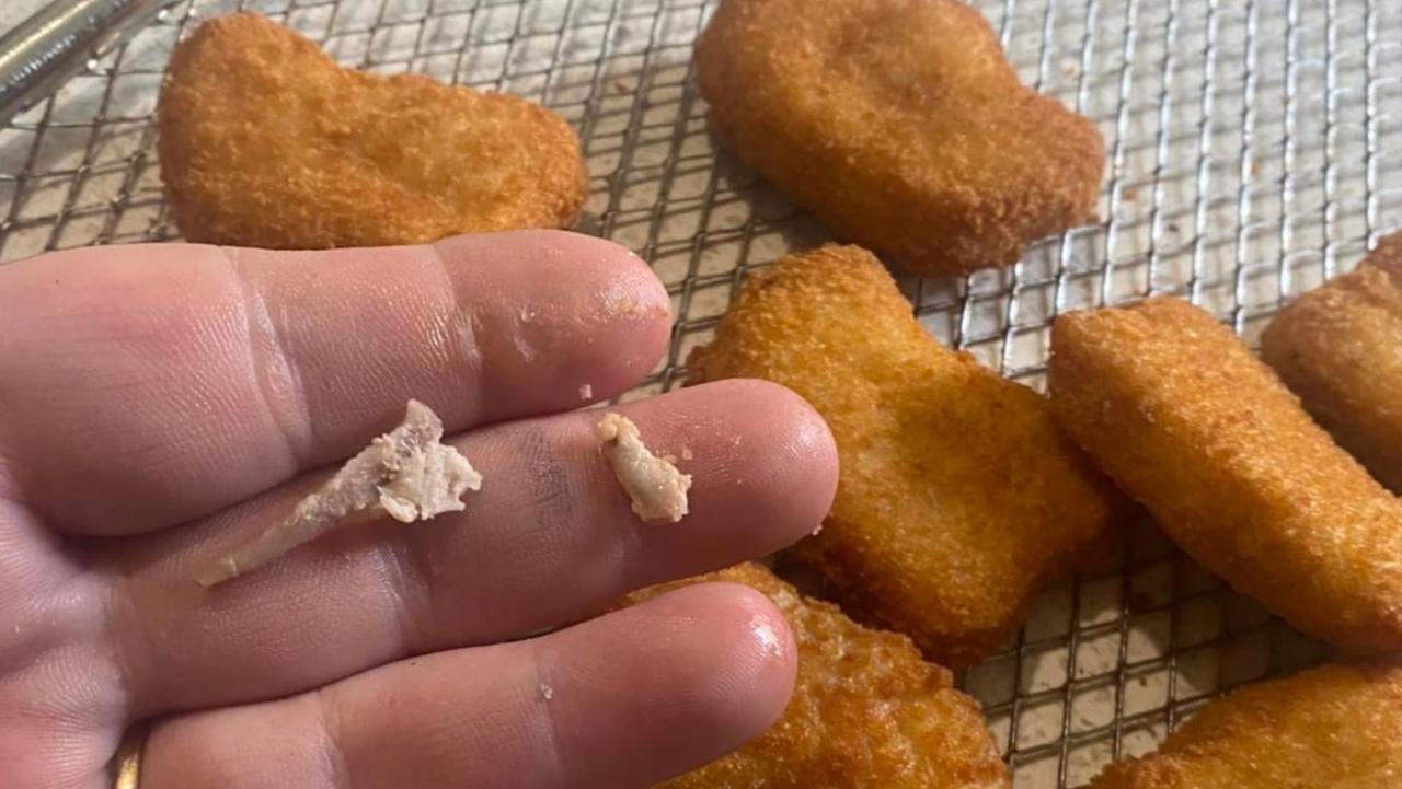 Mum's warning after 3-year-old son almost chokes on chicken bone. Picture: Facebook / Aldi Mums