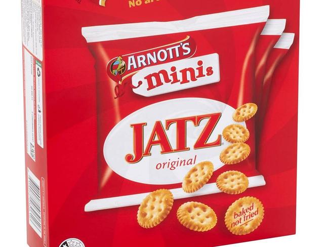 Arnott's Mini Jatz, 8 pack.