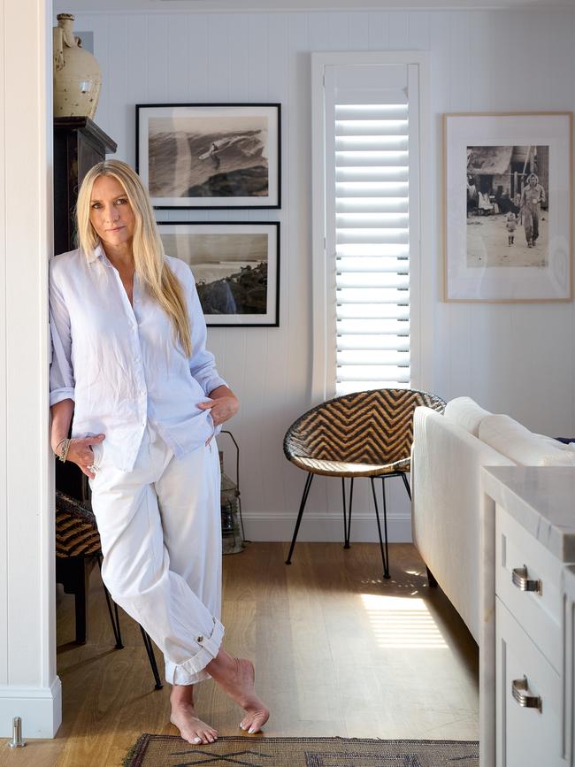 Collette in a living area. Photography: Earl Carter.