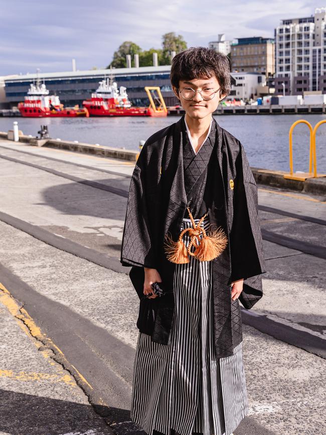 Hobart College leavers dinner 2022 Akihito Katsuta Picture: Linda Higginson