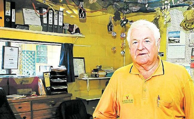 Lismore Palms Caravan Park owner Geoff Smith. Picture: Mireille Merlet-Shaw