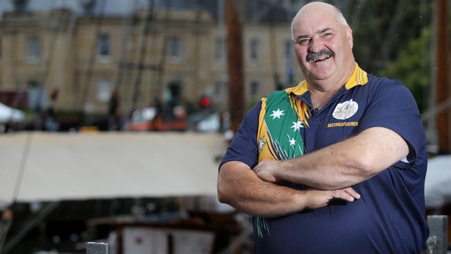 Champion Aussie axeman David Foster. Picture: Luke Bowden