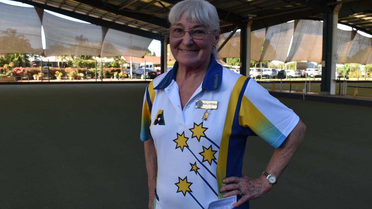 Urangan Bowls Club Ladies President Noela Freeman. Photo: Stuart Fast