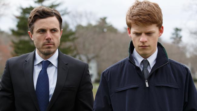Casey Affleck in his career-best role with newcomer Lucas Hedges.