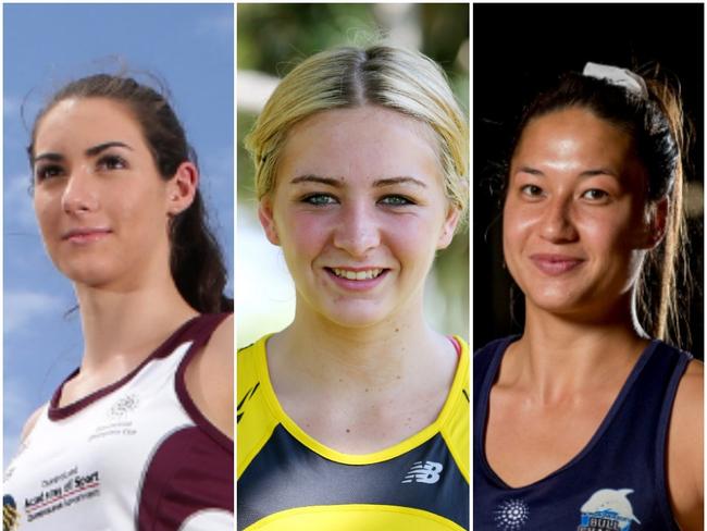 Ruby Paton, Kari Arrow and Jada Gafa have been named in PBC’s greatest netball side.