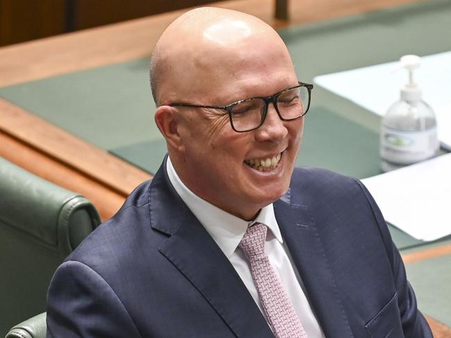 CANBERRA, Australia - NewsWire Photos - July 3, 2024:  Leader of the Opposition Peter Dutton during Question Time at Parliament House in Canberra. Picture: NewsWire / Martin Ollman