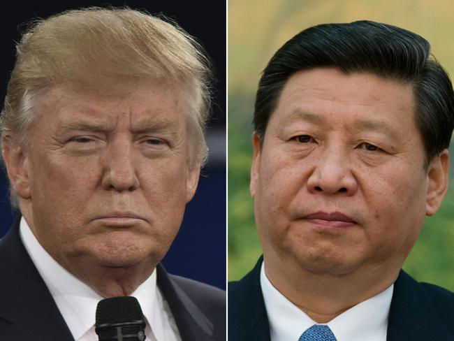 US President Donald Trump’s trade war with China's leader Xi Jinping is hurting the economy. Picture: AFP