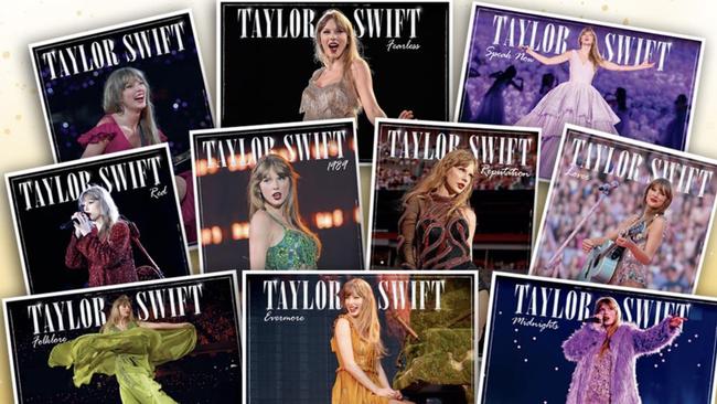 Download all 10 Taylor Swift eras posters.