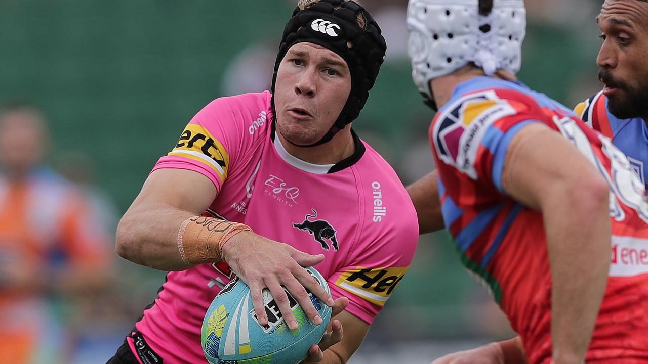 Matt Burton is being closely watched as the Panthers look to settle on their five-eighth to replace James Maloney. (Photo by Will Russell/Getty Images)