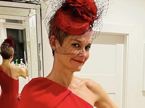 Jessica Rowe puts on a fashion show for big nights in with the family