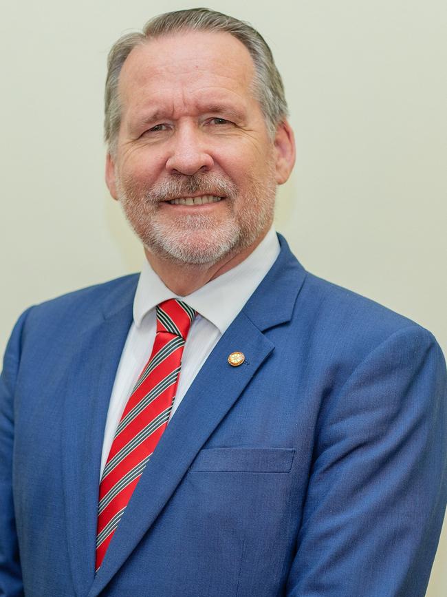 Member for Ipswich West Jim Madden