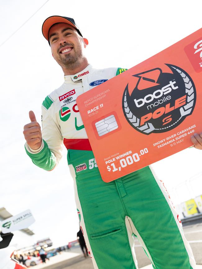 Pole-sitter Thomas Randle. Picture: Daniel Kalisz/Getty Images)