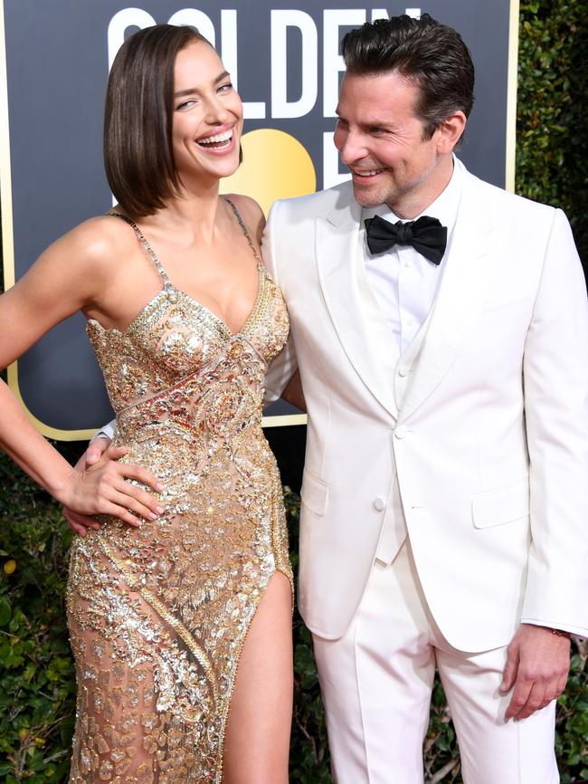 While Cooper dated Irina Shayk for four years. Picture: Jon Kopaloff/Getty Images