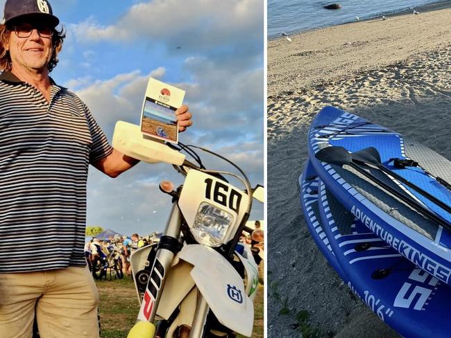 Paddleboard business on market after bone-breaking bike crash