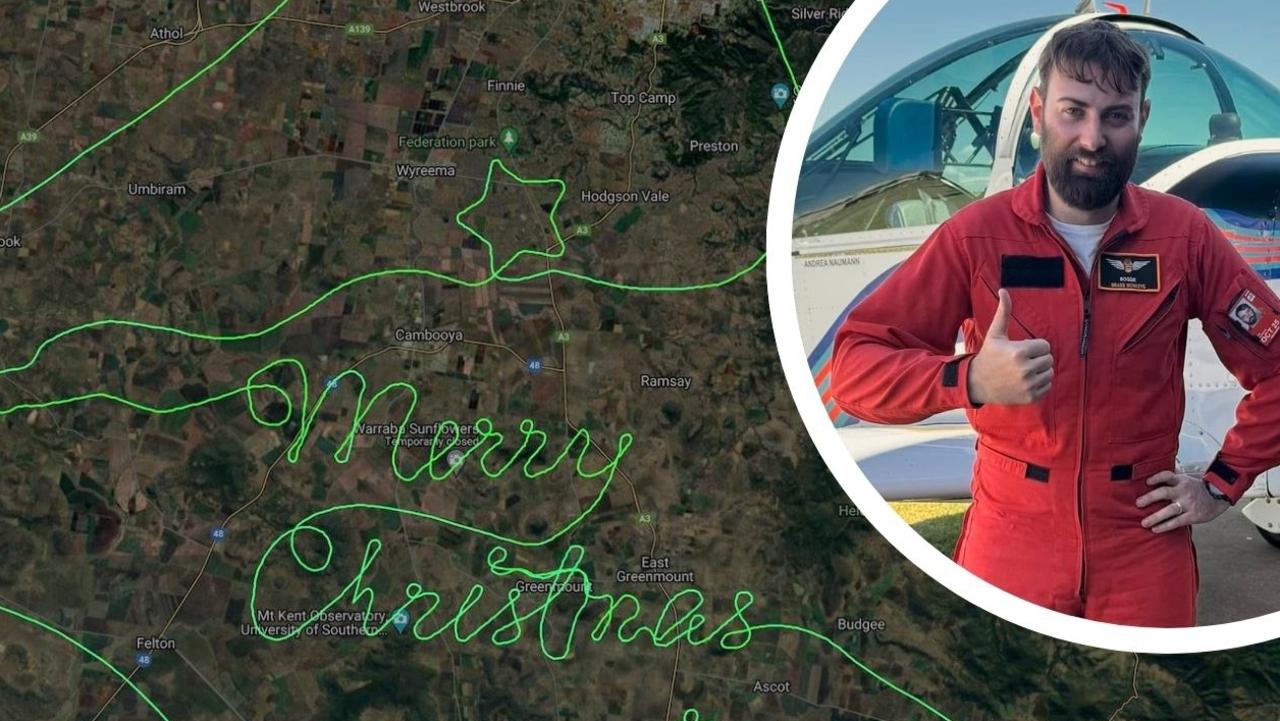 ‘Sky as a canvas’: Pilot’s festive message goes viral