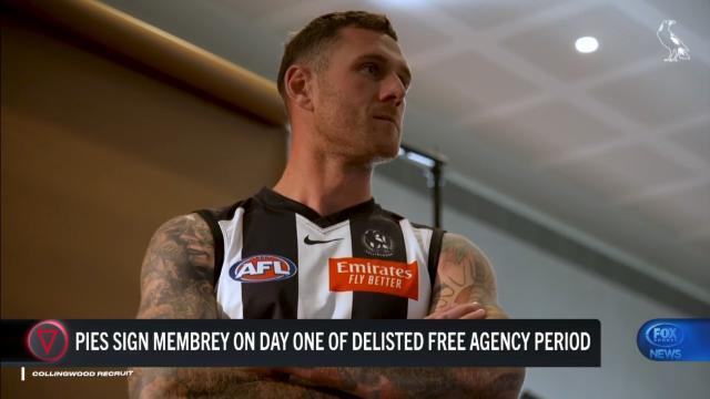 AFL: Collingwood signs Tim Membrey as delisted free agent | Herald Sun