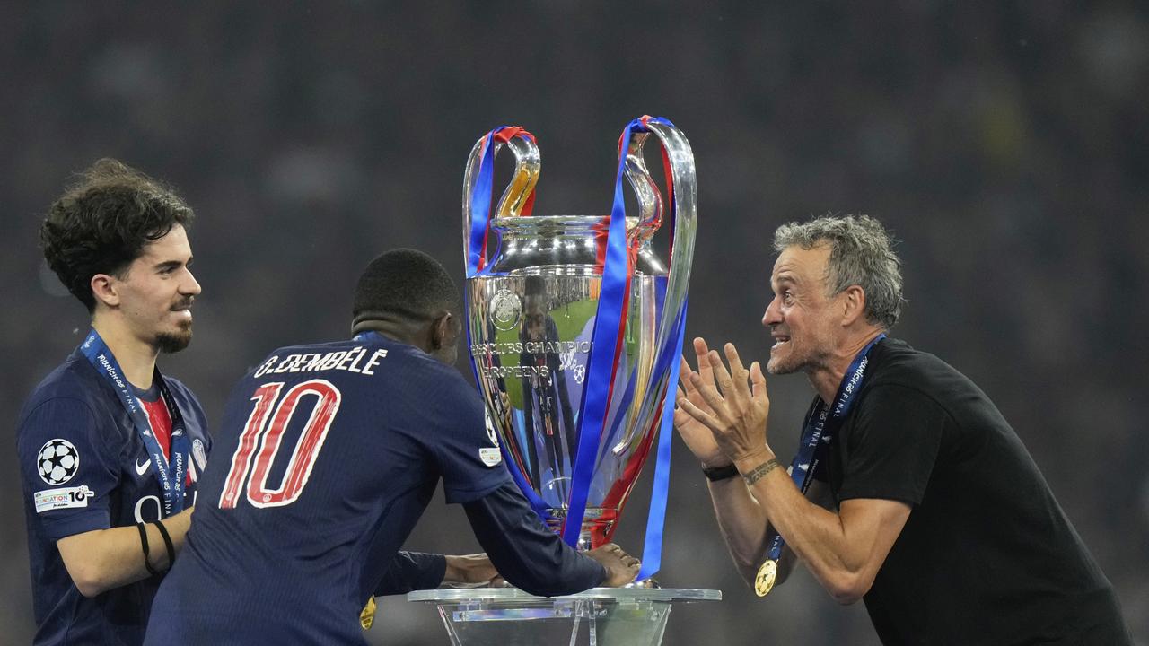No team had scored five goals in a Champions League final since 1962. (AP Photo/Luca Bruno)