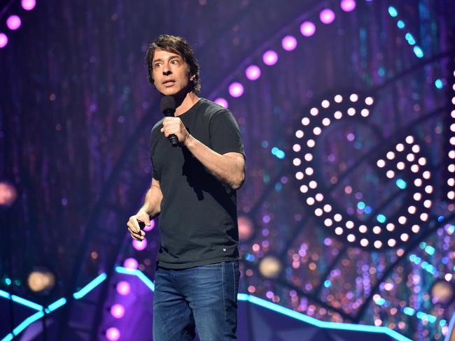 Arj Barker performing in 2021. Picture: Jim Lee Photo