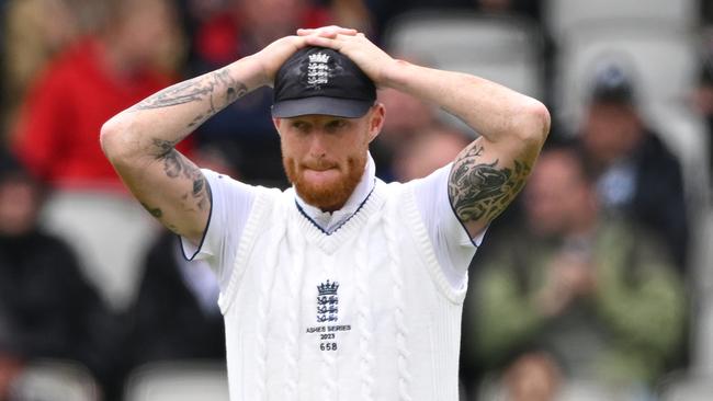 Manchester’s rain robbed England of a chance to keep the Ashes alive. (Photo by Stu Forster/Getty Images)