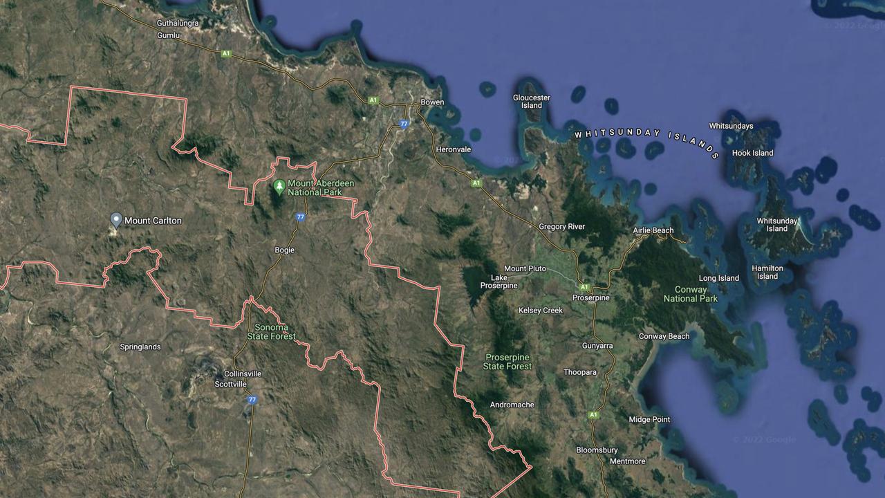 The shooting occurred in an incredibly remote part of north east Queensland. Image: Google Maps