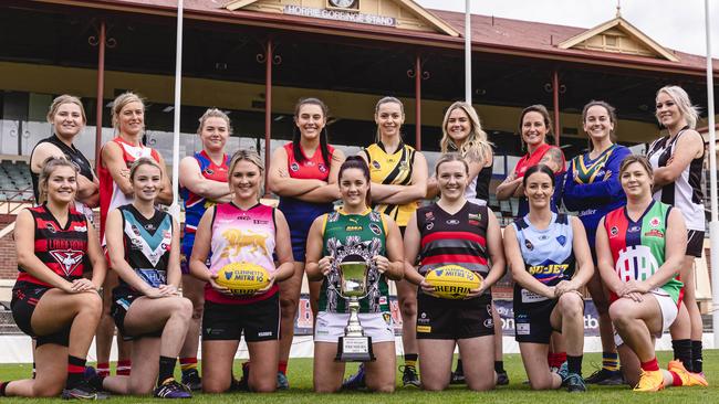 SFLW Launch - Representatives of the SFLW teams for season 2022. Picture: Linda Higginson