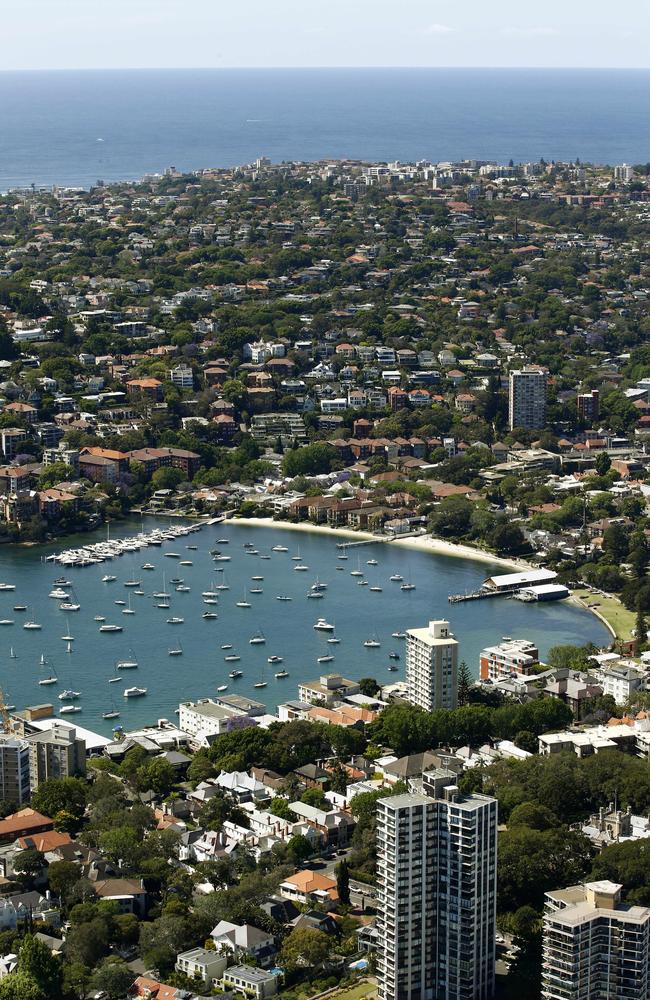 Double Bay is Australia’s highest-earning postcode. Picture: John Appleyard