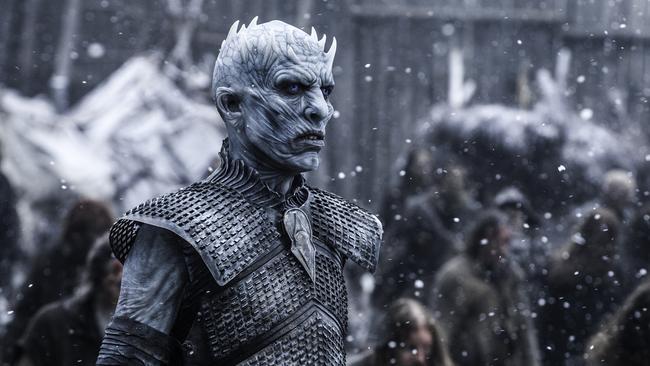 Game of Thrones villain the Night King, ruler of The White Walkers. Picture: HBO