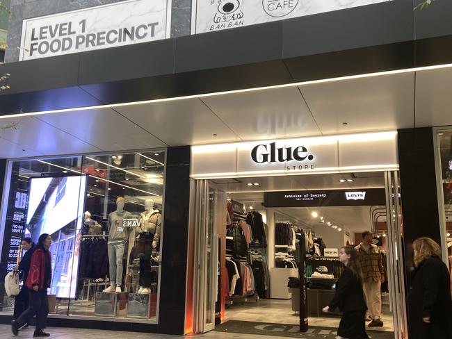 New Glue Store - G1, 50 Rundle Mall Plaza. Picture: Supplied by CBRE