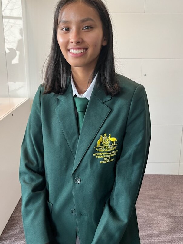 16 year-old Lauren Singh from Alstonville High School was selected to represent Australia in the International Earth science Olympiad 24-30 August 2022.