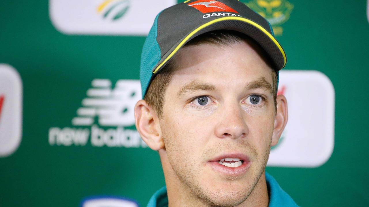 Australia's wicketkeeper and captain Tim Paine.