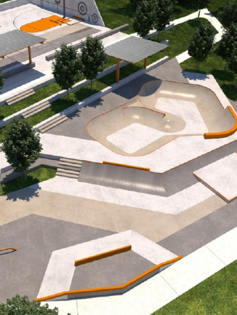 John Wearn Reserve, Carlingford: New skate and dog park, multi-use ...