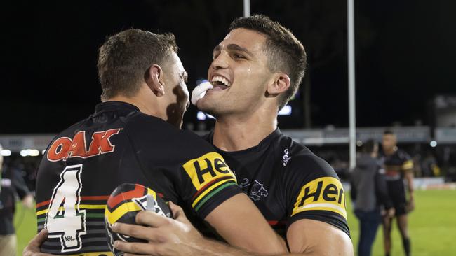 Nathan Cleary is also suspended for the NRL return. Picture: AAP.