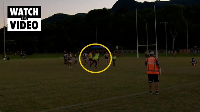 Waterboy takes aim at referee in outburst