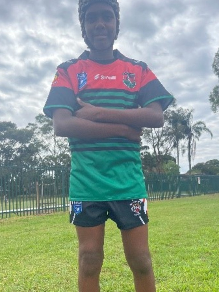 Jakobi Ebsworth, Campbelltown Ghosts U13. Picture: Campbelltown Ghosts.