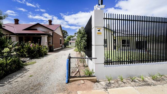 Joslin residents hate having the Chinese consulate in the neighbourhood with security behind a re-enforced fence keeping close watch. Picture: Roy VanDerVegt