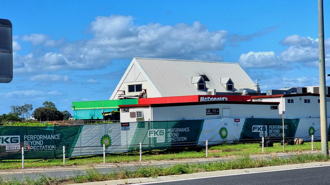 The McDonald's and BP service station at College View in the Lockyer Valley will be closed for months due to renovations.