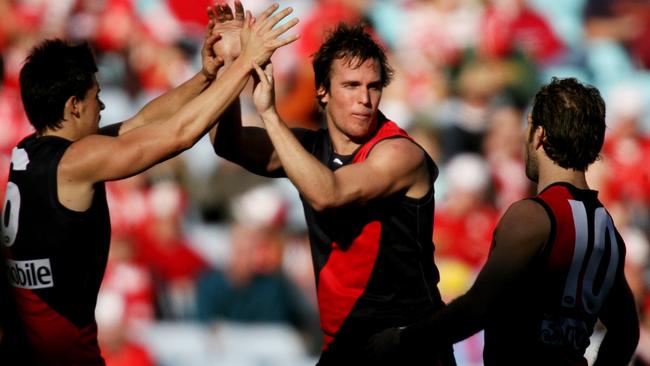 Former Bomber Andrew Welsh has an estimated fortune of $121 million after being mentored by Mark Casey. Picture: Sam Mooy. 