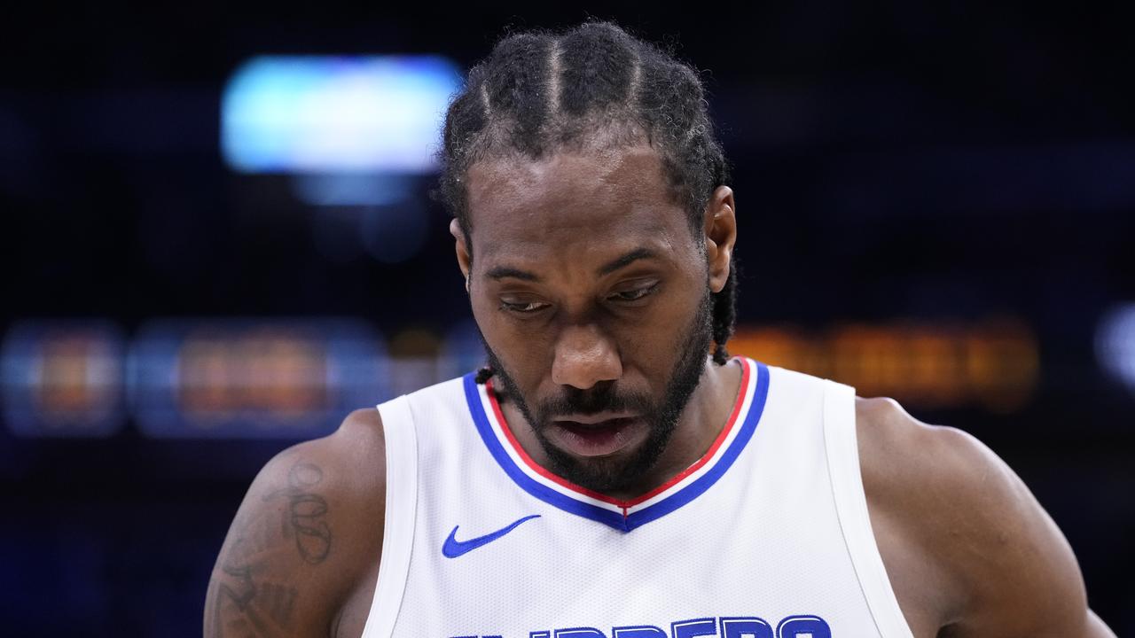 NBA 2024 LA Clippers Kawhi Leonard ruled out indefinitely with knee inflammation latest news injury update