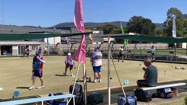 The pairs event underway on day two of the South Pacific Carnival. Photo: Kevin Merrigan