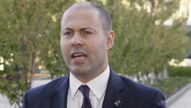 Australian Treasurer Josh Frydenberg. (AP Photo/Rod McGuirk)