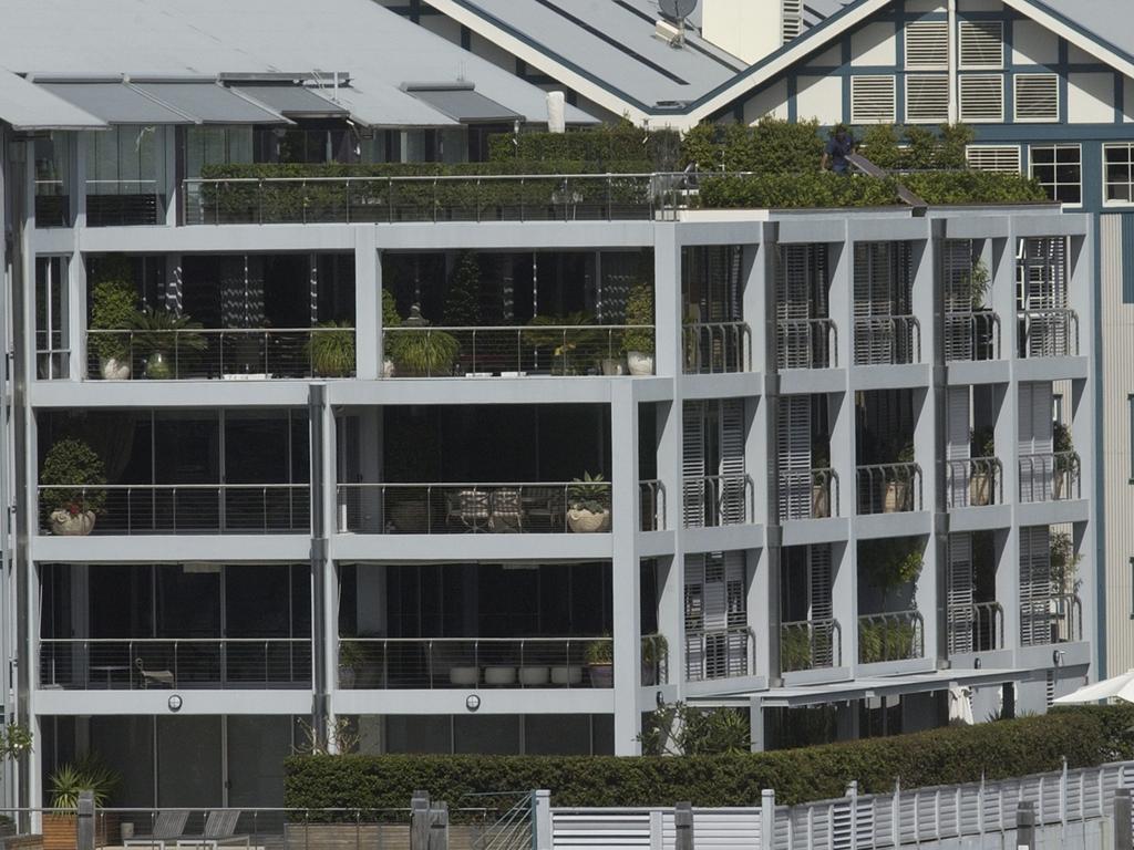 The apartment is at the end of the exclusive Woolloomooloo Finger Wharf. (Photo by Patrick Riviere/Getty Images).