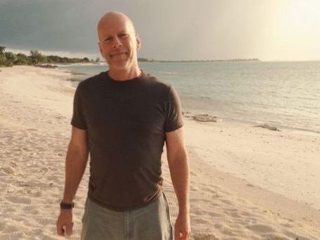 Rumer Willis shared this photo of her dad, Bruce Willis, and thanked fans for 