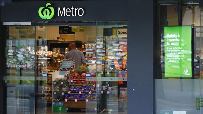 BRISBANE, AUSTRALIA - NewsWire Photos JANUARY 12, 2024: Woolworths stores have withdrawn the sale of Australia Day merchandise. Pictured is a store in Brisbane. Picture: NCA NewsWire/Tertius Pickard