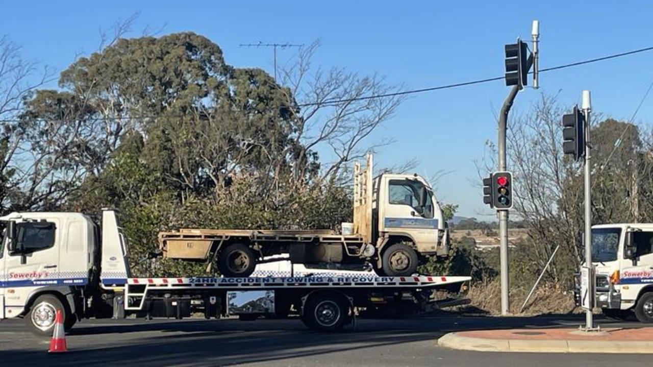 The truck Allan John Eveleigh was driving on June 21, 2023.