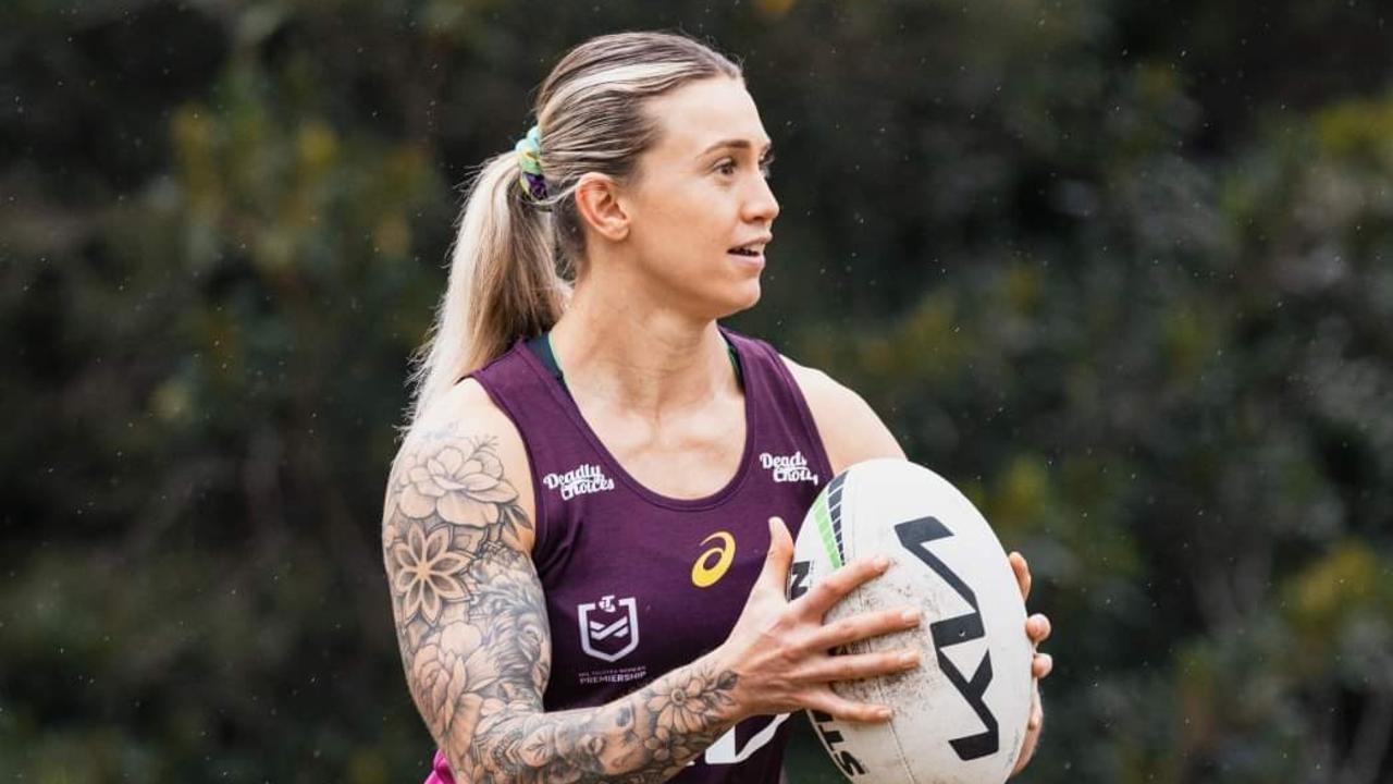 Official NRL Womens Nines profile of Julia Robinson for Brisbane Broncos  Women 9s