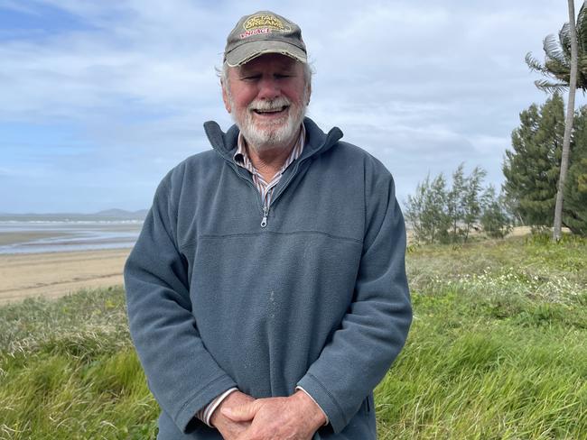 Merv Eyers, a retired Midge Point resident came to see the operation. He said these types of events bring the locals together. Picture: Estelle Sanchez